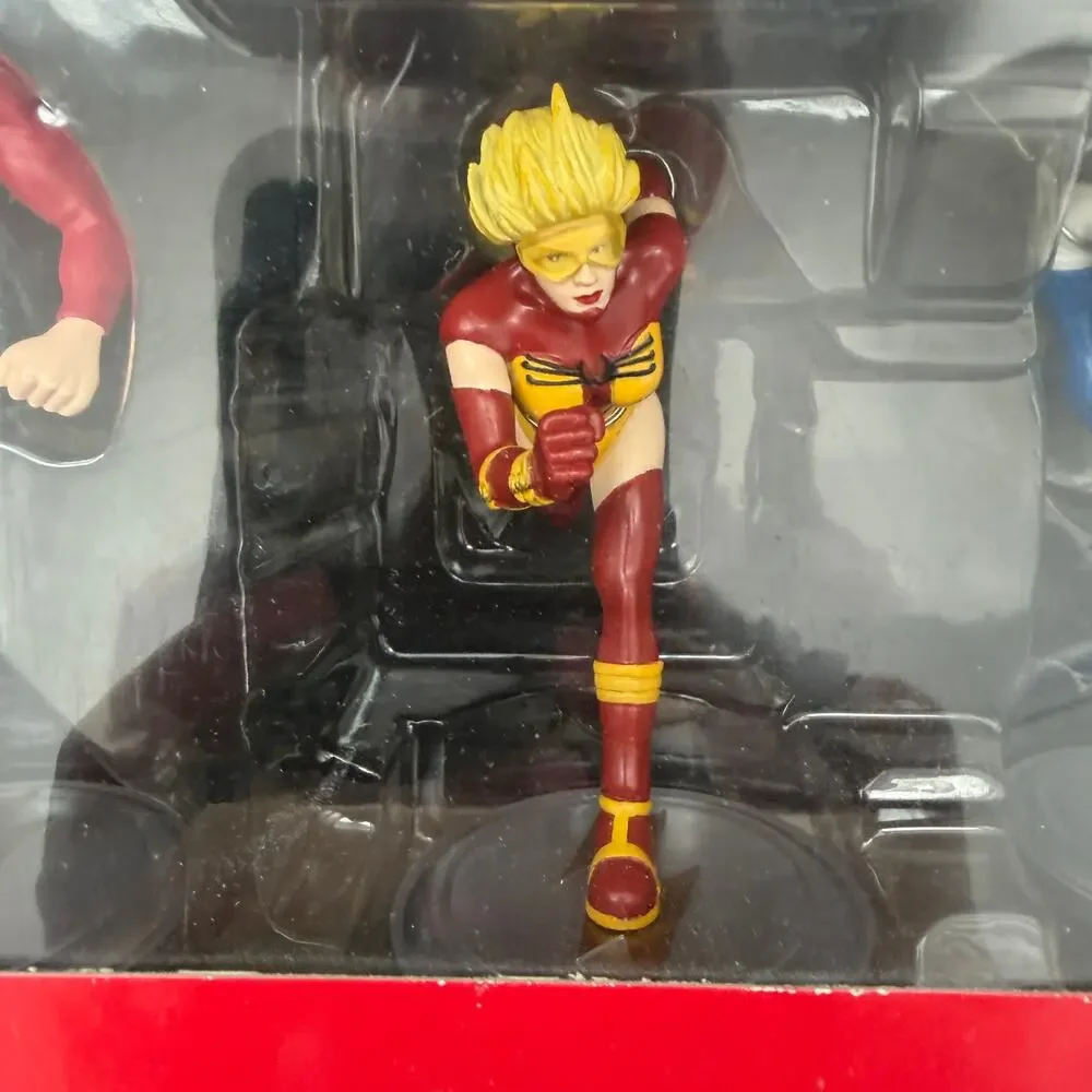 The Flash Seven-Piece PVC Set DC Direct 2000 NEW IN BOX